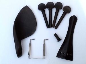 VIOLA PARTS SET DARK BROWN 4/4